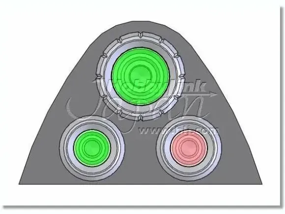 1/24 Turtle Series AT Update Parts Set