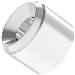 Twin Pipe 2 Silver 1.5mm (10pcs) (TP2-S15)