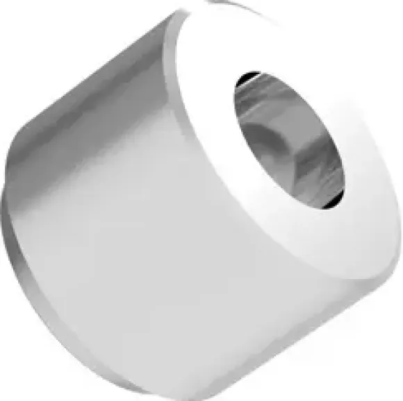 Twin Pipe 2 Silver 1.5mm (10pcs) (TP2-S15)