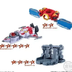Uchu Sentai Kyuranger: Mini-Pla Kyutama Gattai Series Vol.04: Set of 6pcs