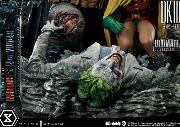 1/4 Ultimate Premium Masterline Batman: The Dark Knight III Master Race Batman & Robin Dead End Ultimate Edition