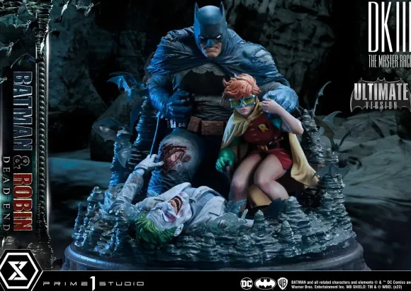 1/4 Ultimate Premium Masterline Batman: The Dark Knight III Master Race Batman & Robin Dead End Ultimate Edition