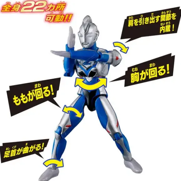 Ultra Action Figure NEO Ultraman Z Original New Generation Ultraman Cape Set
