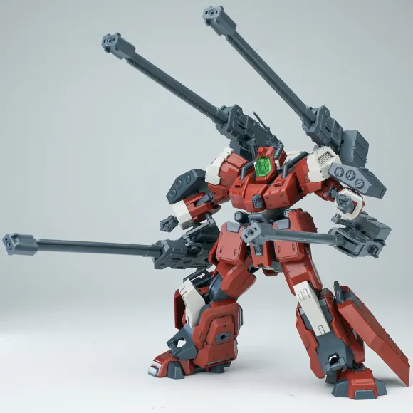 1/144 Ultra Action Trooper Gouma Plastic Model Kit (Red)
