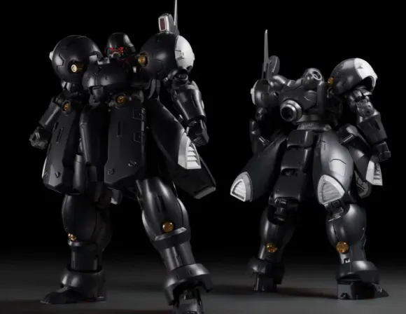 1/144 Ultra Action Trooper: ZA-11 Zi-Kron Plastic Model Kit Charcoal Gray