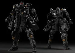 1/144 Ultra Action Trooper: ZA-11 Zi-Kron Plastic Model Kit Charcoal Gray