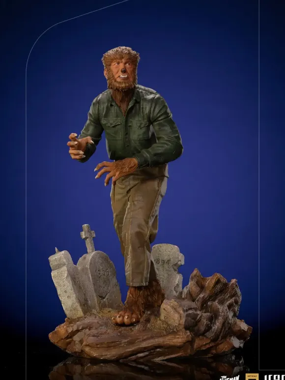 1/10 Universal Monsters - Iron Studios Scale Statue: Deluxe Art Scale - The Wolf Man