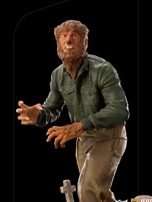 1/10 Universal Monsters - Iron Studios Scale Statue: Deluxe Art Scale - The Wolf Man