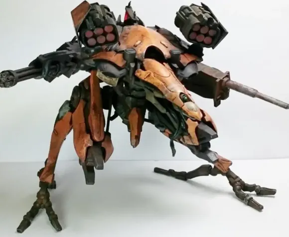 1/24 U. R. C Battle Support AI Base Defense Type Tyrant Advance