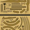 1/2500 USS Discovery NCC-1031 Photo-Etched Parts