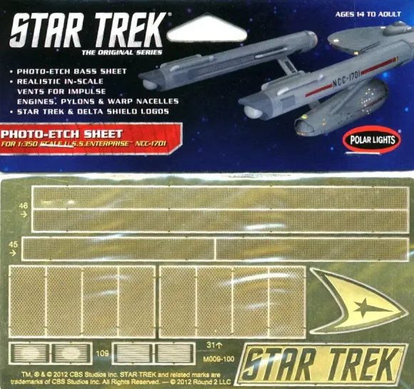 1/350 U.S.S. Enterprise NCC-1701 Etching Parts