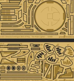 1/1000 USS Grissom & Klingon Bird of Prey Photo-Etched Parts