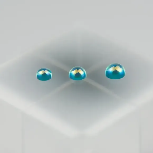 VC Dome 2 Ocean Blue M 3.0mm-4.0mm (9pcs)