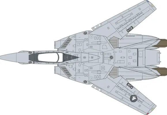 1/48 VF-1A Valkyrie Low Visibility