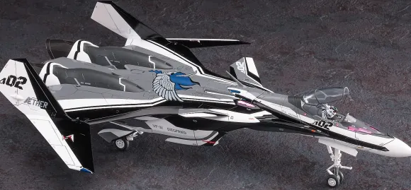 1/72 VF-31F Siegfried Messer/Hayate w/Lilldraken "Macross Delta the Movie"