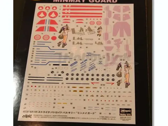 1/72 VF-1S Strike Battroid Valkyrie Minmay Guard