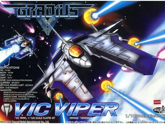 1/100 Vic Viper Gradius V Version