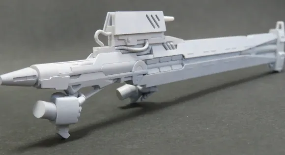1/144 Vifam: RC Berg Vifam Support Kit Series Resin Cast Assembly Kit FAM-XRG-03 Railgun for Round Vernian
