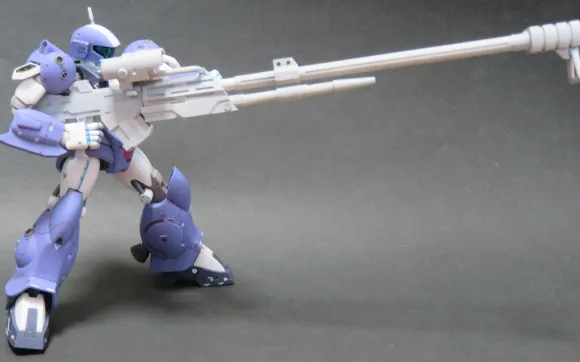 1/144 Vifam: RC Berg Vifam Support Kit Series Resin Cast Assembly Kit FAM-LG-03 Rifle for Round Vernian