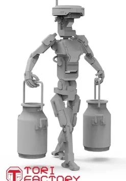 1/35 Worker Robot 2 Kazan Robo Tech PpT-800 Carry a Milk Churn
