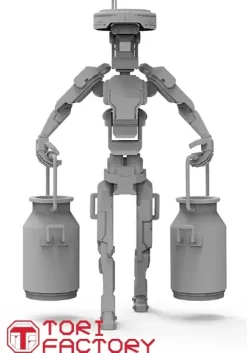 1/35 Worker Robot 2 Kazan Robo Tech PpT-800 Carry a Milk Churn