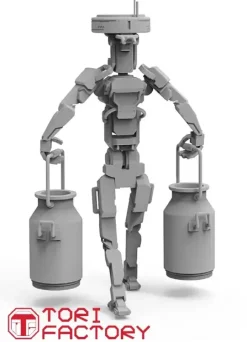 1/24 Worker Robot 2 Kazan Robo Tech PpT-800 Carry a Milk Churn