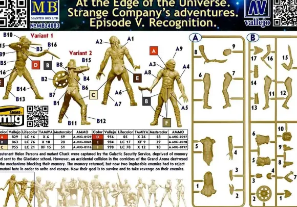 1/24 World of Fantasy Series: At the Edge of the Universe. Strange Company's adventures. Episode V. Recognition.