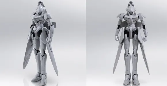1/144 Xenogears: Structure Arts Plastic Model Kit Series Vol.1 (Reissue)