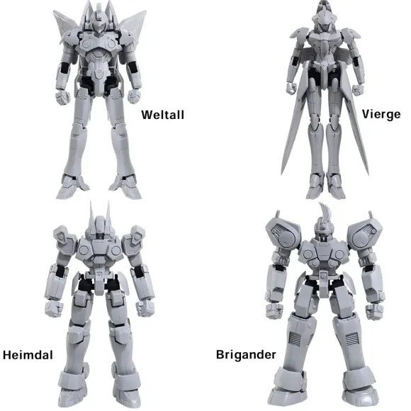 1/144 Xenogears: Structure Arts Plastic Model Kit Series Vol.1