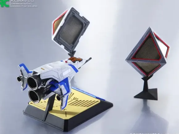 1/144 Xevious Resin Kit 3Set (PC Engine Ver.)