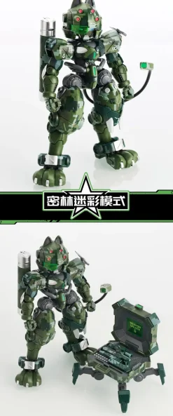 1/60 XIAOT x IRON ROARS Super-Maneuver Armored Walker C.A.T-02 Ryo Jungle Camouflage Limited Edition