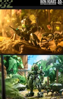 1/60 XIAOT x IRON ROARS Super-Maneuver Armored Walker C.A.T-02 Ryo Jungle Camouflage Limited Edition