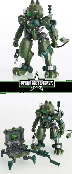 1/60 XIAOT x IRON ROARS Super-Maneuver Armored Walker C.A.T-02 Ryo Jungle Camouflage Limited Edition