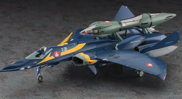 1/72 YF-21w/Fast Pack & Fold Booster