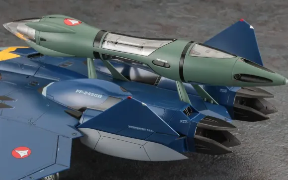 1/72 YF-21w/Fast Pack & Fold Booster