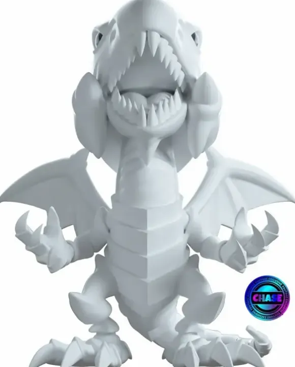 Yu-Gi-Oh!/ Blue Eyes White Dragon Vinyl Figure Chase Ver.