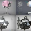 ZERO PLAIN Mechanical Ocean Cute Collection Figure 4 types set