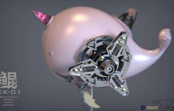ZERO PLAIN Mechanical Ocean Cute SS-01A Kuun Pink