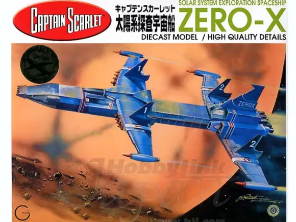 ZERO-X Captain Scarlet Version (Komatsuzaki Box Ar
