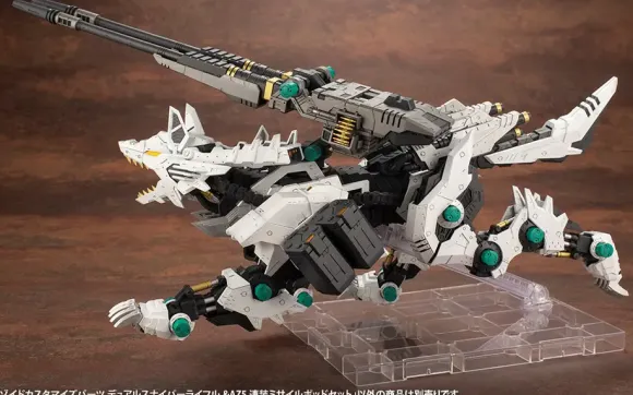 1/72 Zoids Customize Parts Dual Sniper Rifle & AZ Five