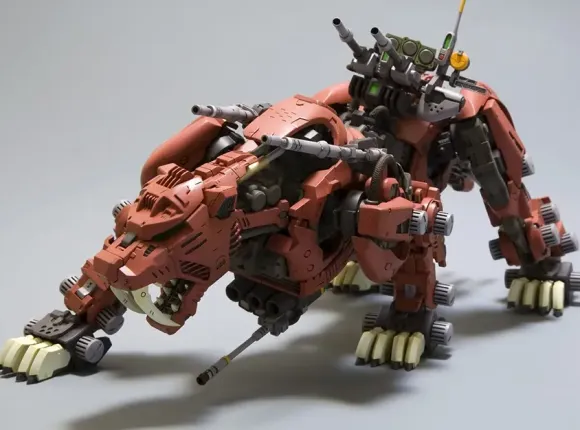 1/72 Zoids: EZ-016 Saber Tiger Marking Plus Ver.