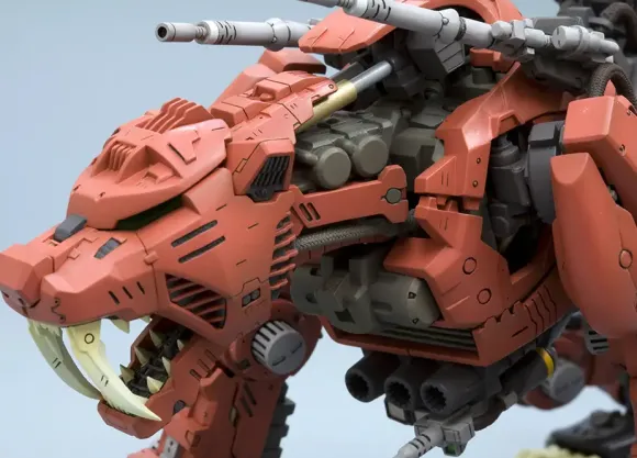 1/72 Zoids: EZ-016 Saber Tiger Marking Plus Ver. (Reissue)