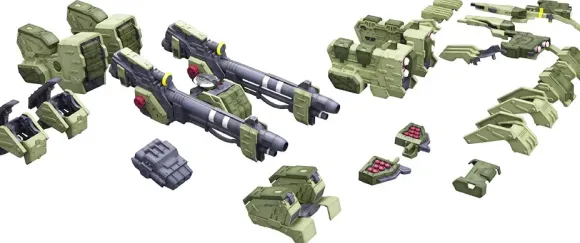1/72 Zoids: LIGER ZERO PANZER UNIT MARKING PLUS Ver. (Reissue)