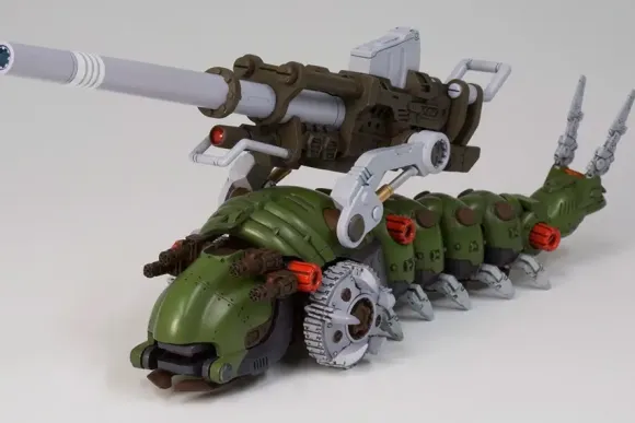 1/72 Zoids: Molga & Molga with Canory Unit (Reissue)