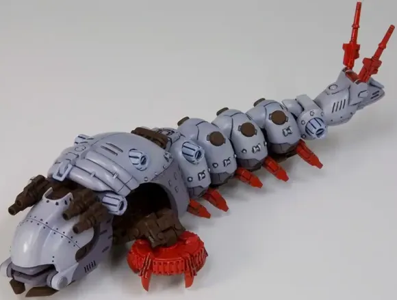 1/72 Zoids: Molga & Molga with Canory Unit (Reissue)