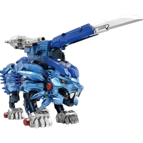 ZW36IB Rising Liger Infinity Blue Zoids Wild Infinity Blast Set with Switch Game