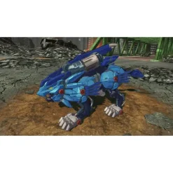 ZW36IB Rising Liger Infinity Blue Zoids Wild Infinity Blast Set with Switch Game