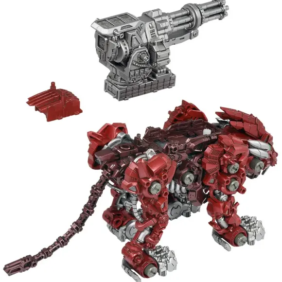 ZW47 Zoids Wild Burning Liger Core Drive Weapon Impact Gatling Set