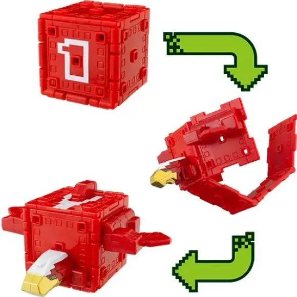 Zyuoh Cube Mini Cube Eagle & Zyuohger Figure Zyuoh Eagle