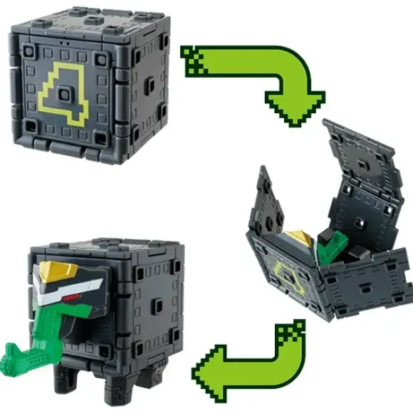 Zyuoh Cube mini Cube Elephant & Zyuoh Elephant